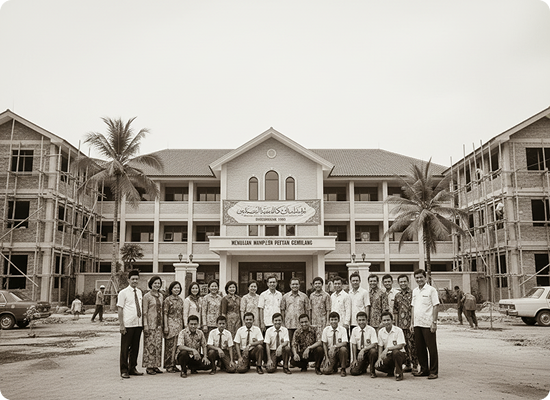 Gedung Al-Azhar Kelapa Gading Surabaya tahun 2000