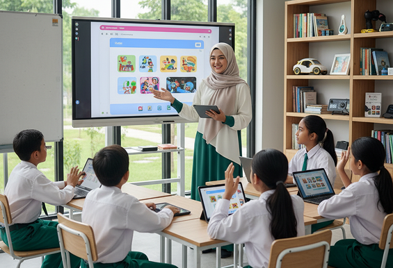 Kelas digital Al-Azhar Kelapa Gading