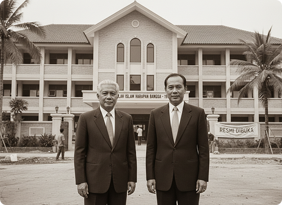 Momen bersejarah pendiri Al-Azhar Kelapa Gading