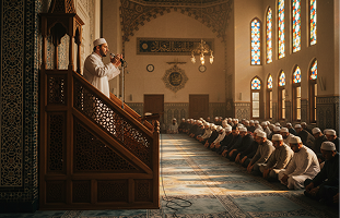 Kegiatan Jumat Berkah di Masjid Sekolah