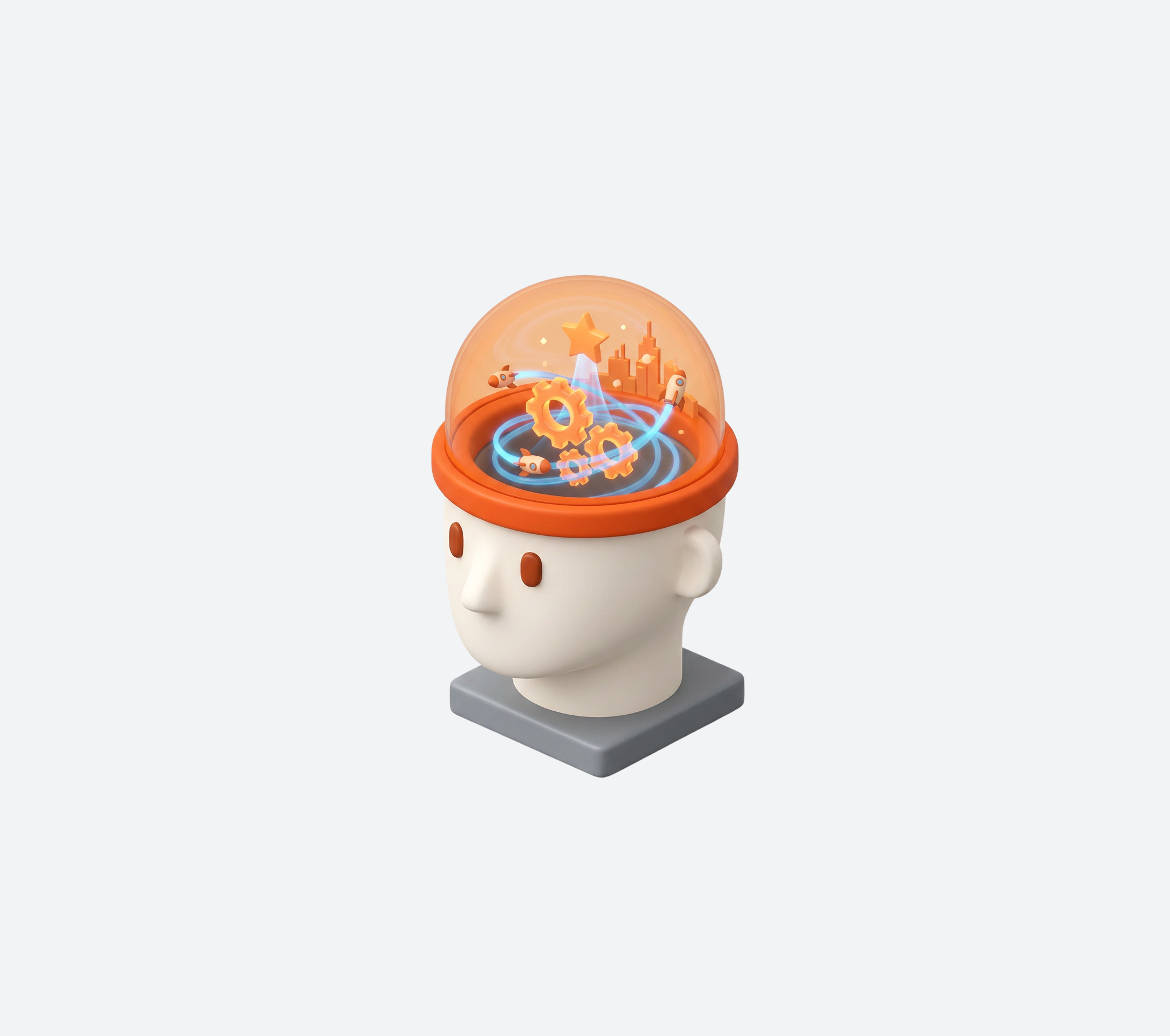 Ikon visi berorientasi masa depan