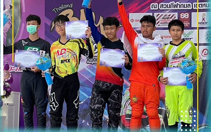 Juara 2 Lomba BMX di Thailand 2023