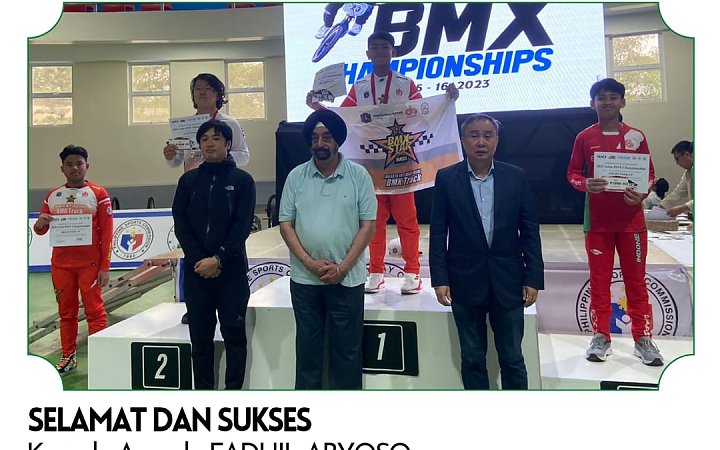 Juara 4 Lomba BMX Strar Indonesia